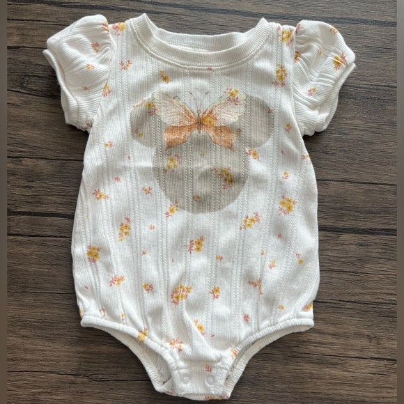 Disney One Pieces Minnie Mouse Butterfly Baby Girl Onesie Poshmark